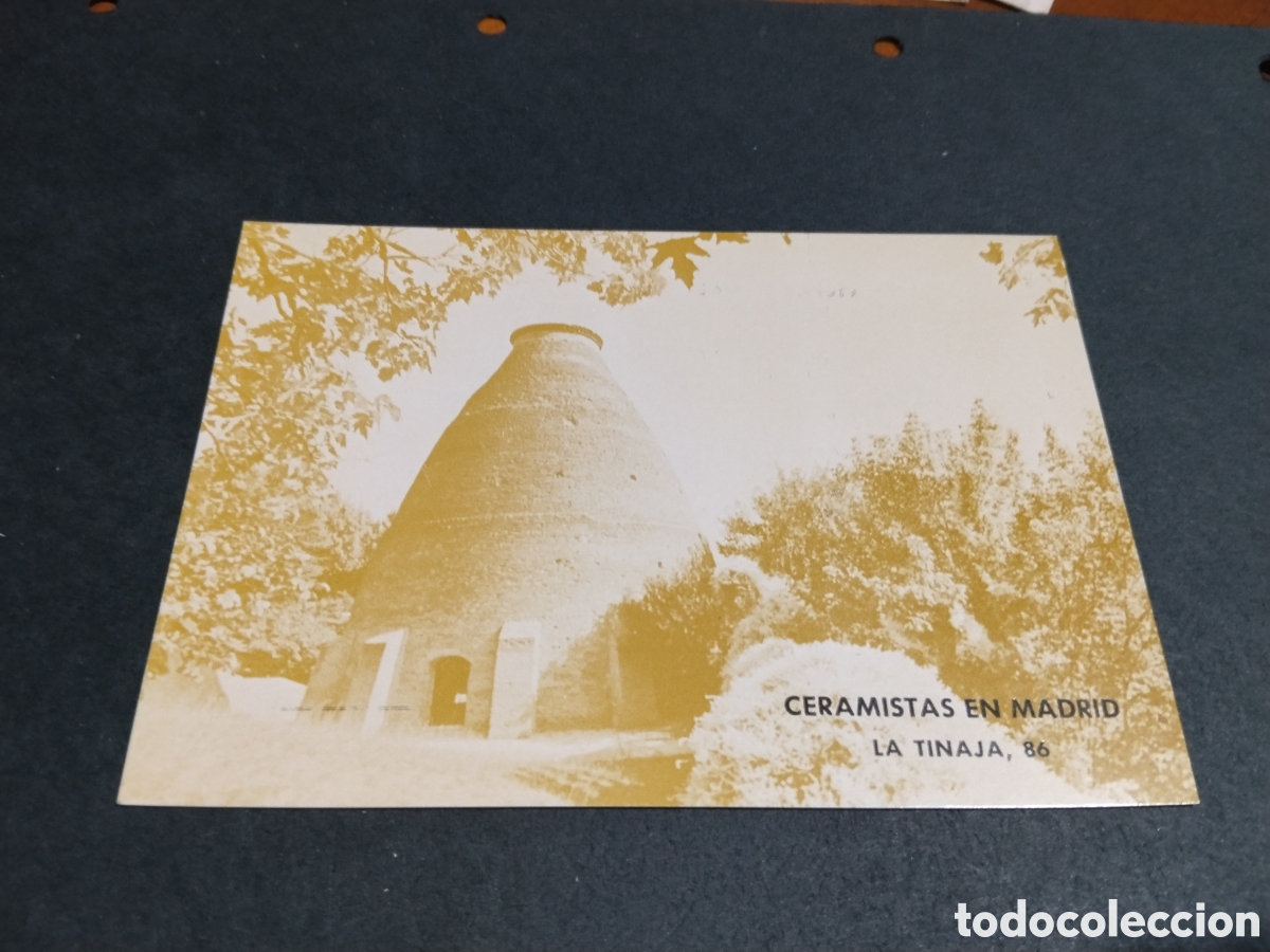 Postales: Postal ceramistas de Madrid exposici&oacute;n 1986