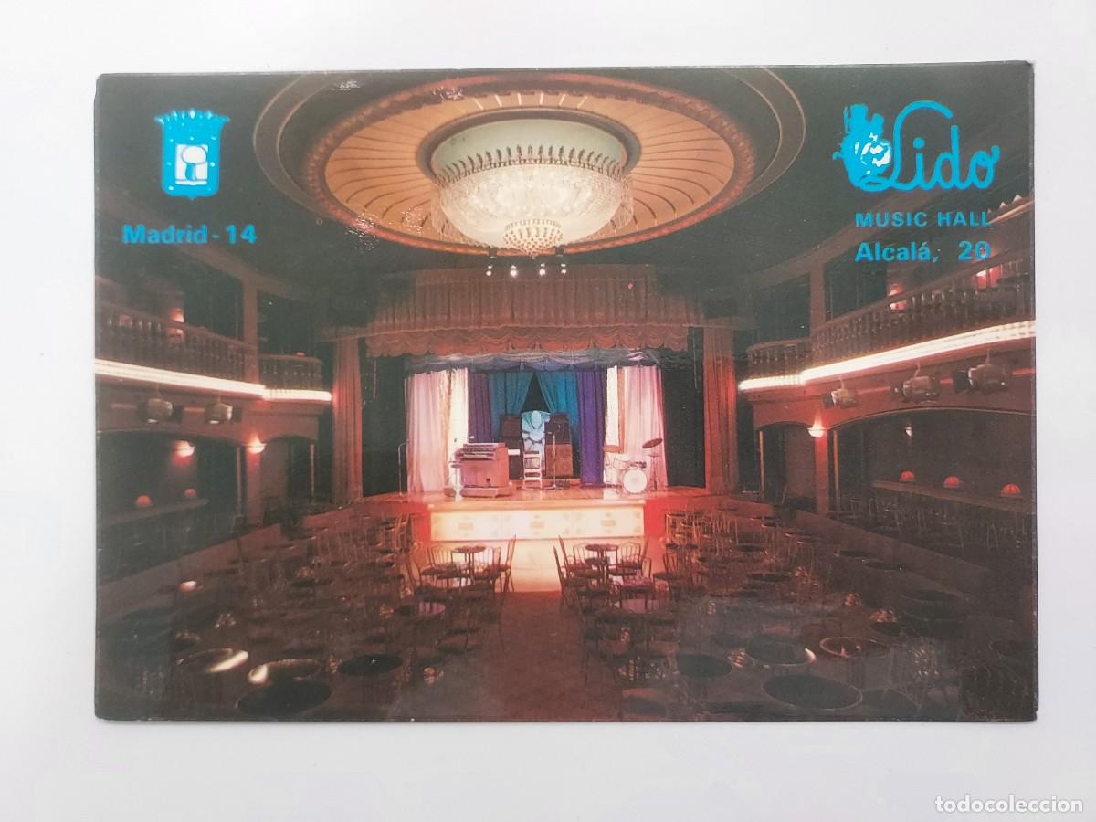 Postales: POSTAL MADRID LIDO MUSIC HALL ALCALA 20. 1975. SIN CIRCULAR. CLUB DISCOTECA