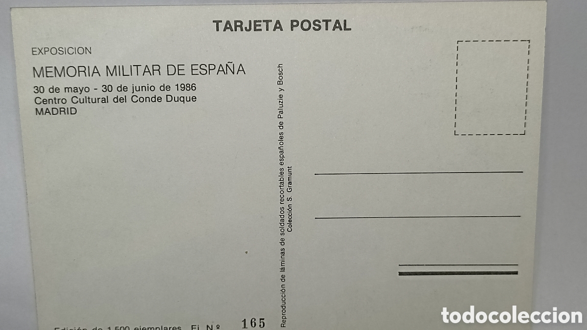 Postales: MINT!! Ej&eacute;rcito espa&ntilde;ol infanter&iacute;a colonial - Foto 2