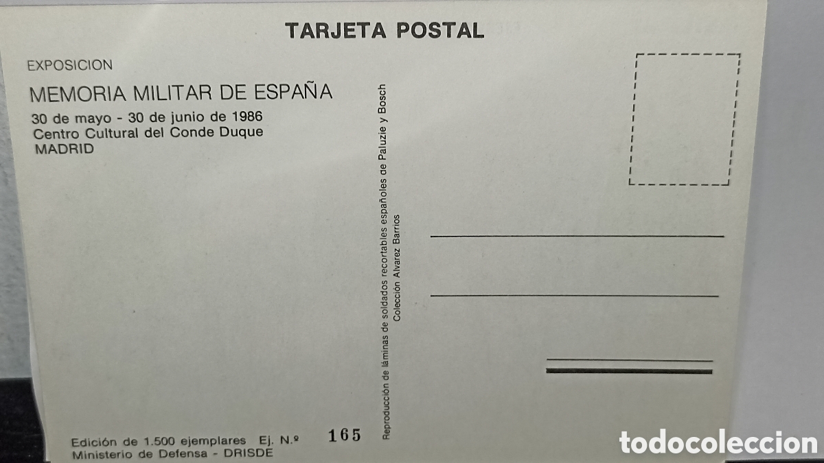 Postales: MINT!! Ej&eacute;rcito espa&ntilde;ol cazadores - Foto 2