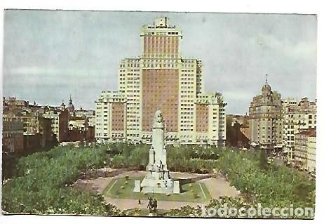 Postales: PLAZA DE ESPA&Ntilde;A - SPAIN SQUARE.- MADRID