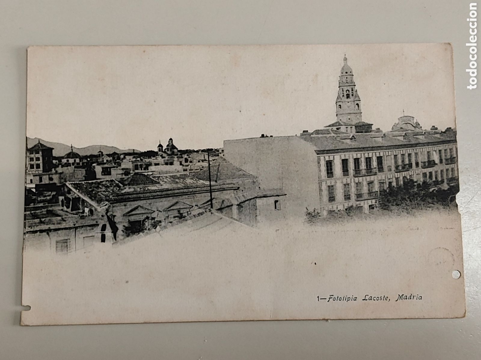 Postales: Tarjeta Postal Fototipia Lacoste Madrid dorso sin divdiir