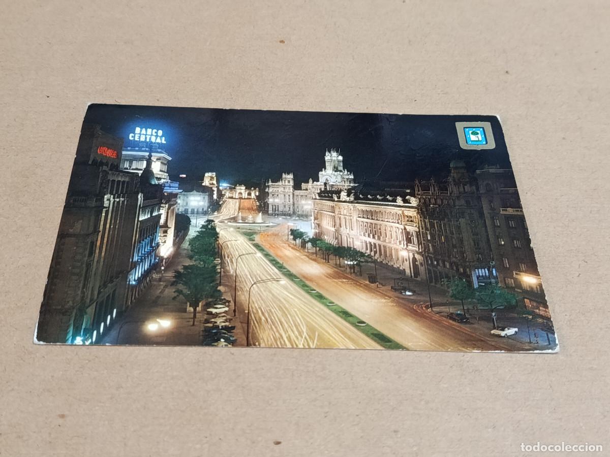 Postales: COMUNIDAD DE MADRID - POSTAL MADRID - LA CIBELES Y CALLE ALCAL&Aacute;