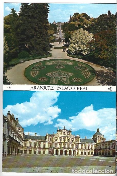 Postales: LIBRO FLEXO DE POSTALES CON 12 VISTAS DEL PALACIO REAL.- ARANJUEZ / MADRID