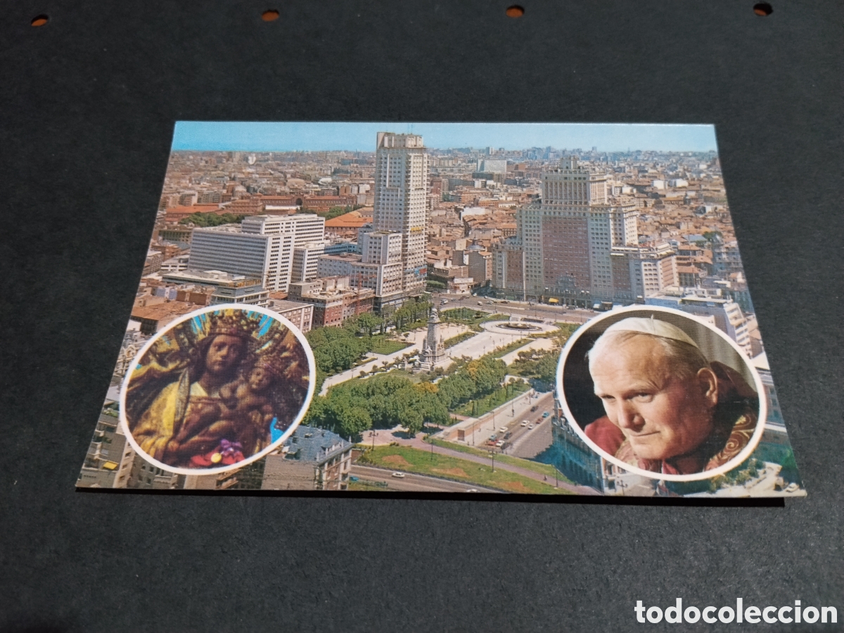 Postales: Postal Madrid visita del Papa Juan Pablo ll