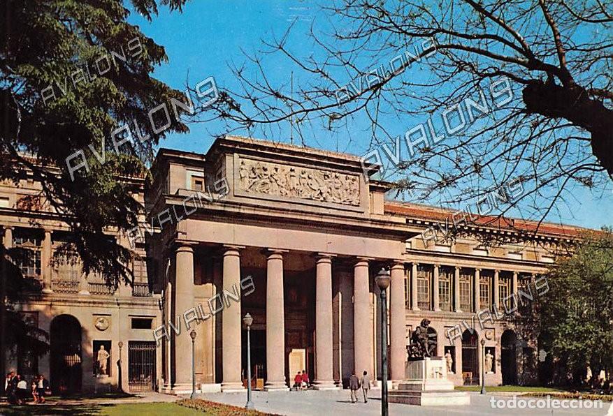 Postales: Paseo del Prado (Madrid) - Circulada con sello - 1966