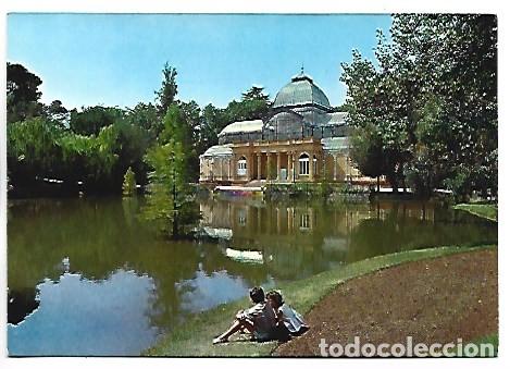 Postales: EL RETIRO, PALACIO DE CRISTAL.- MADRID