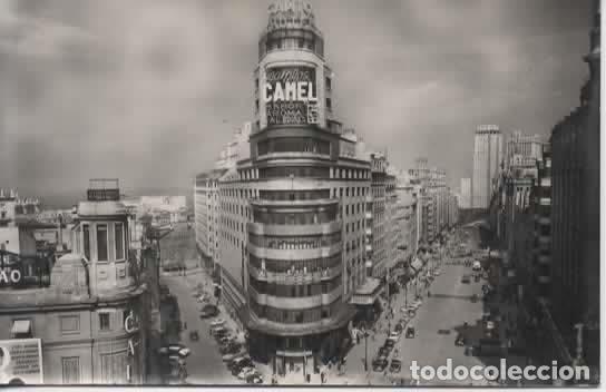 Postales: MADRID ESCRITA EDIFICIO CAPITOL