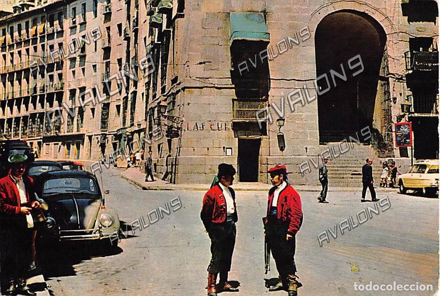 Postales: Arco de Cuchilleros (Madrid) - Escrita - A&ntilde;os 60 o 70