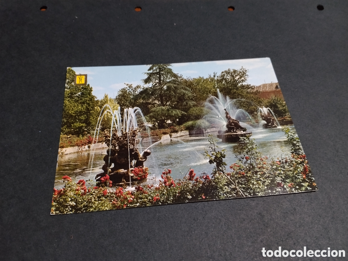 Postales: Postal Aranjuez jardines