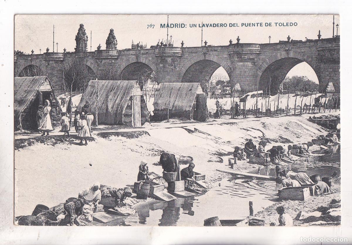Postales: POSTAL. 767. MADRID. UN LAVADERO DEL PUENTE DE TOLEDO