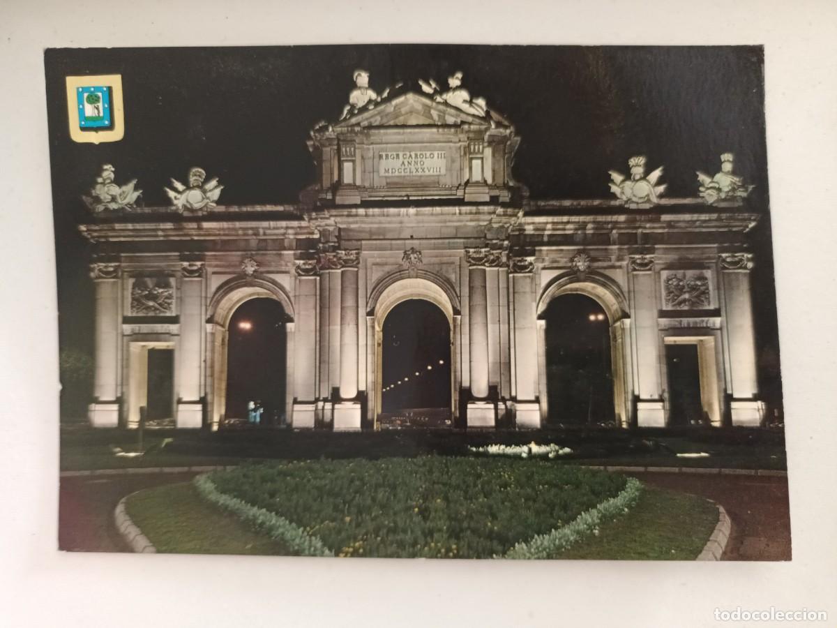 Postales: MADRID. PUERTA DE ALCALA (1970) - FRANQUEO - ESCUDO DE ORO