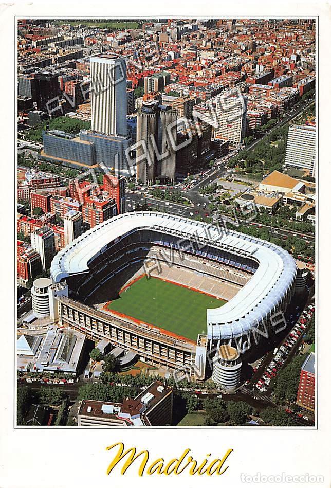 Postales: Estadio Santiago Bernabeu (Madrid) - Sin Circular