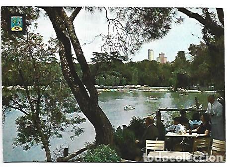 Postales: LAGO DE LA CASA DE CAMPO.- MADRID