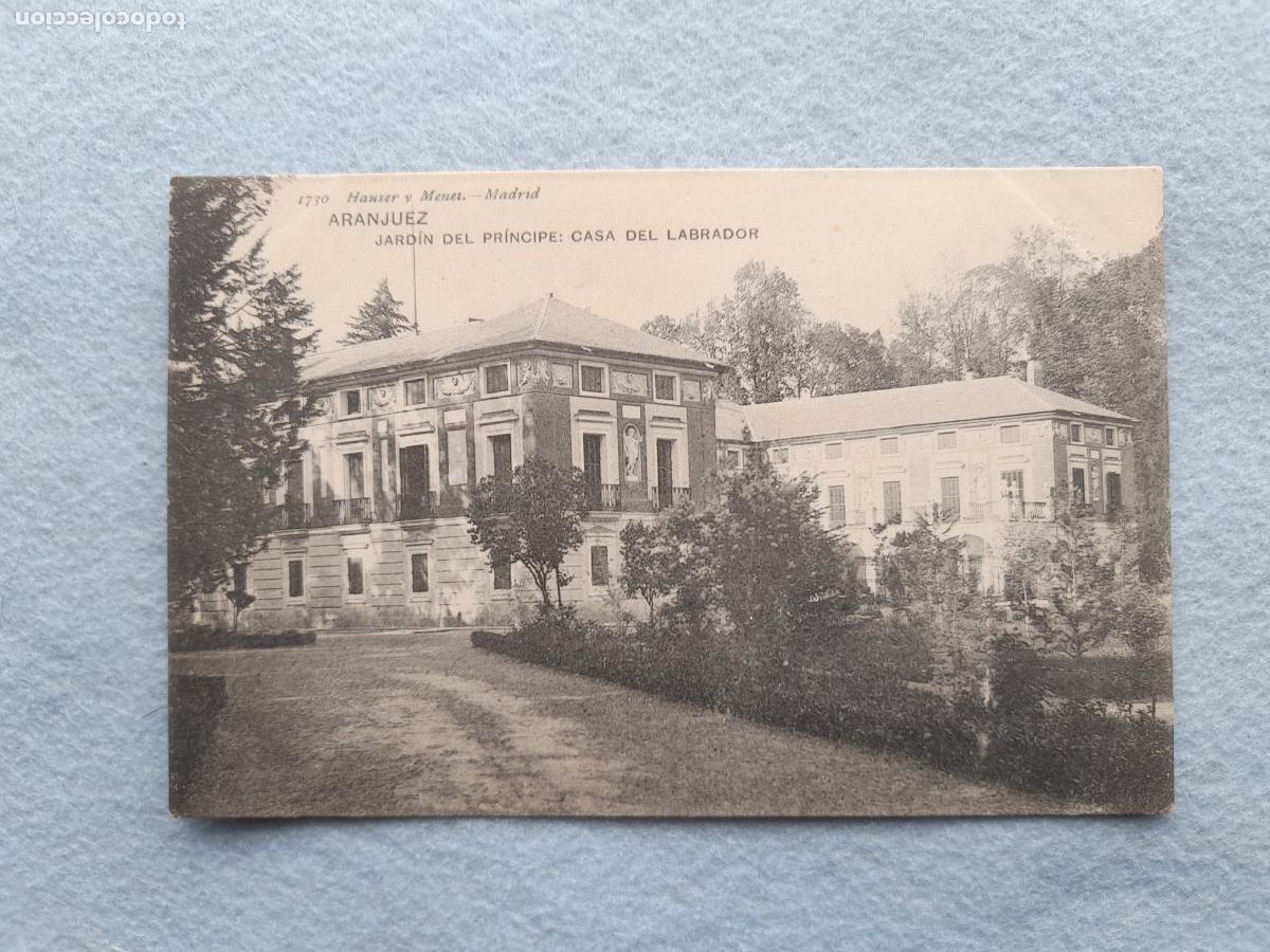Cartoline: Aranjuez. Jard&iacute;n del Pr&iacute;ncipe. Casa del Labrador.