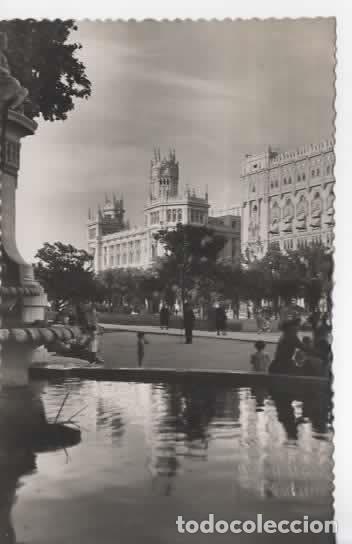 Postales: MADRID ESCRITA MINISTERIO DE MARINA Y CASA DE CORREOS
