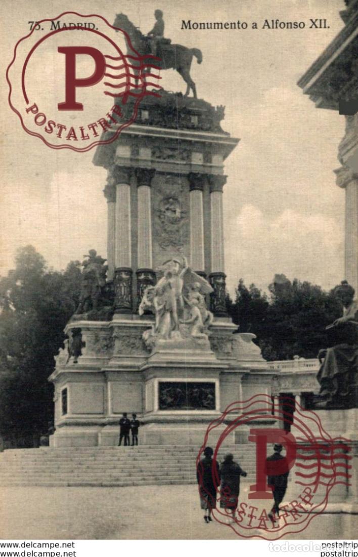 Postales: Madrid - Monumento a Alfonso XII. Espa&ntilde;aSpain