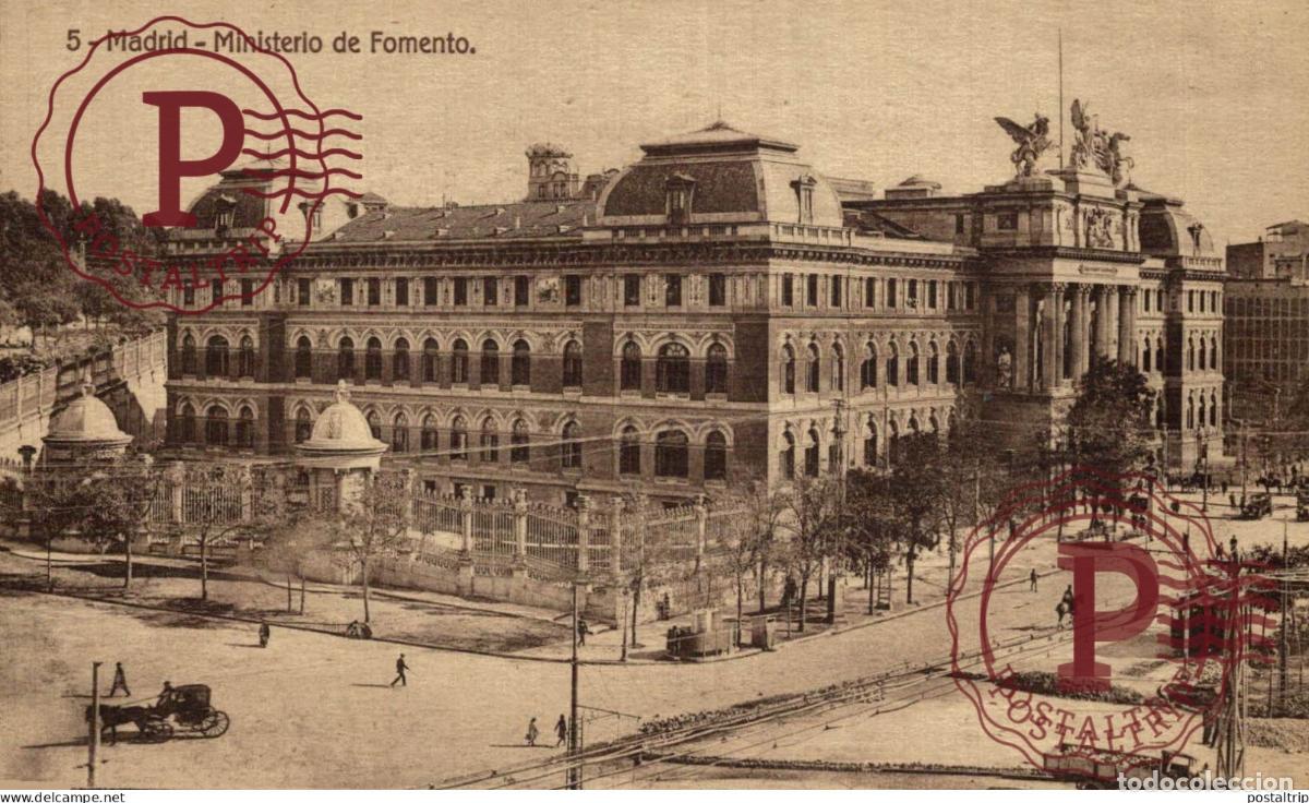 Postales: MADRID. MINISTERIO DE FOMENTO.
