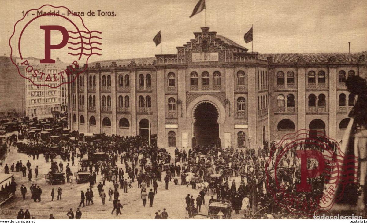 Postales: MADRID. PLAZA DE TOROS.