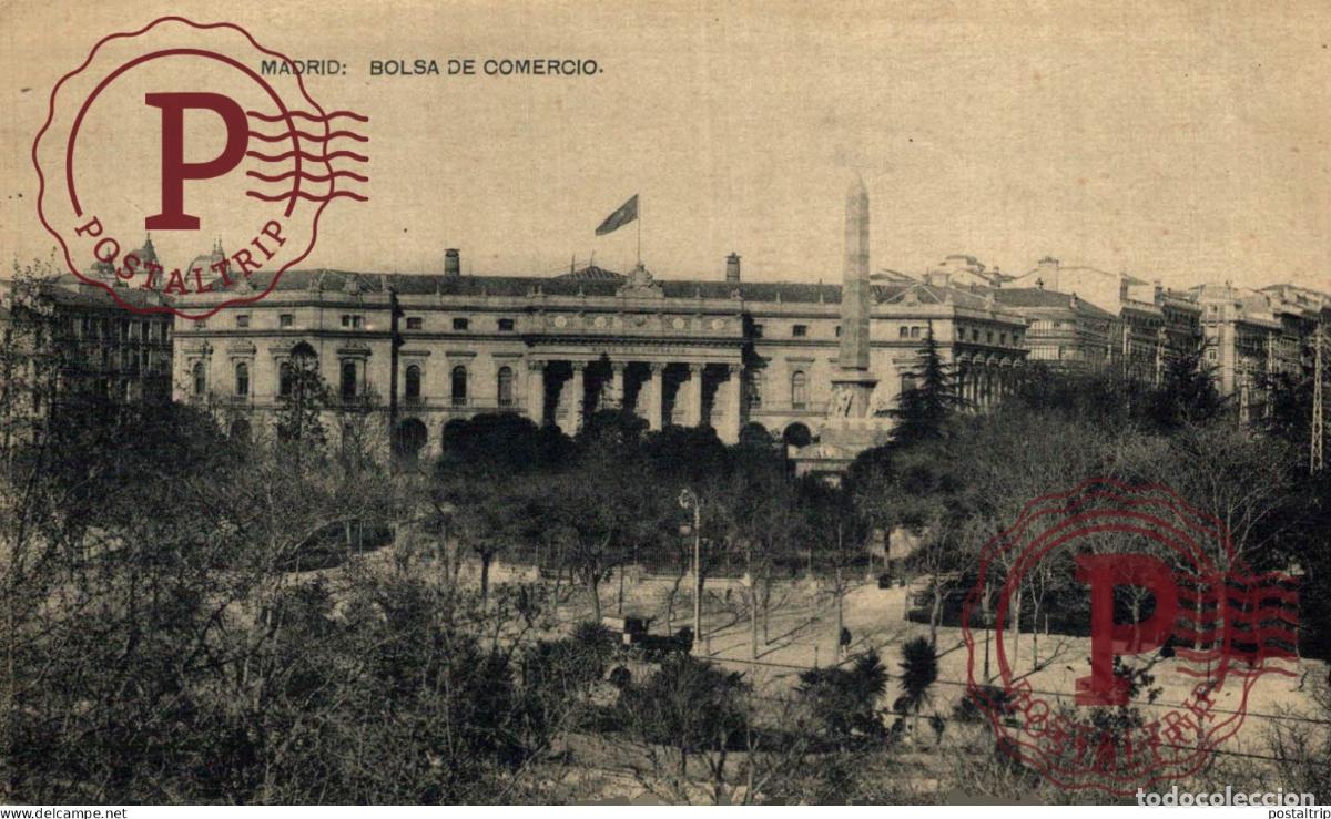 Postales: MADRID. BOLSA DE COMERCIO