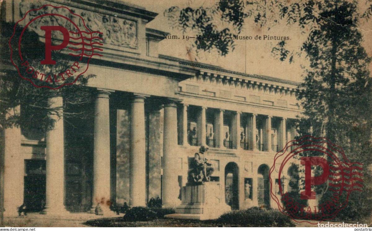 Postales: MADRID. MUSEO DE PINTURAS
