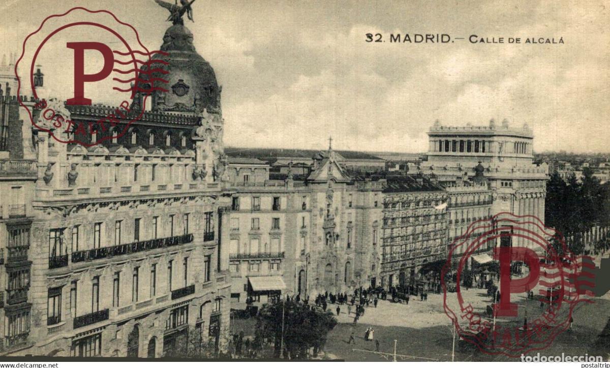 Postales: MADRID. CALLE DE ALCALA.