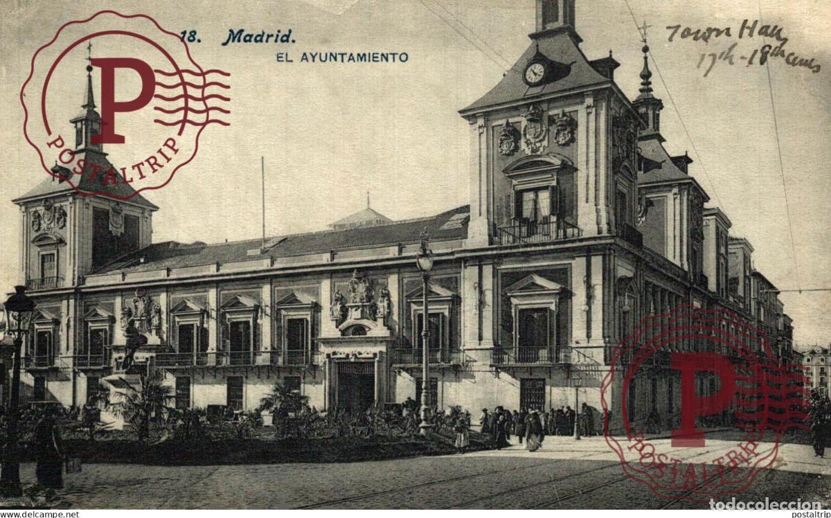 Postales: MADRID. EL AYUNTAMIENTO.