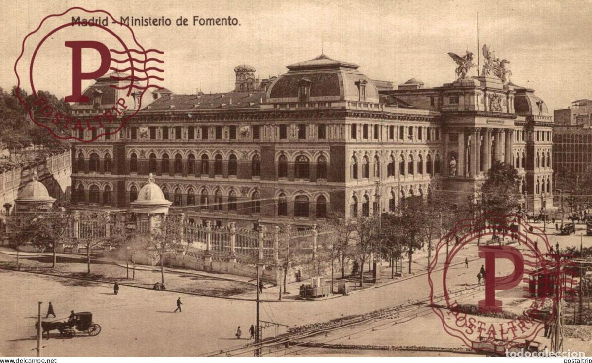 Postales: MADRID. MINISTERIO DE FOMENTO.