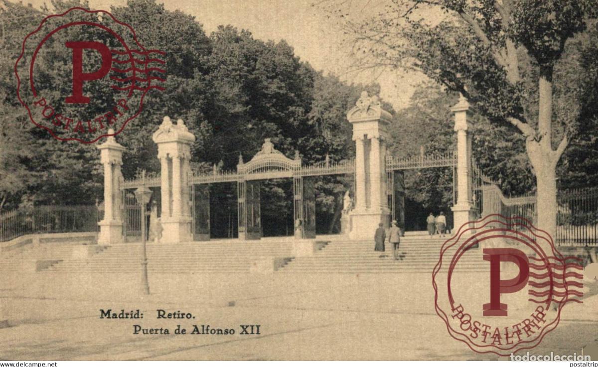Postales: MADRID. PUERTA DE ALFONSO XII