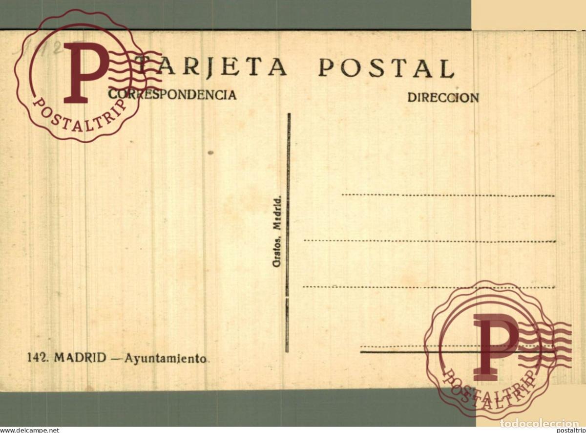 Postales: MADRID. AYUNTAMIENTO. - Foto 2