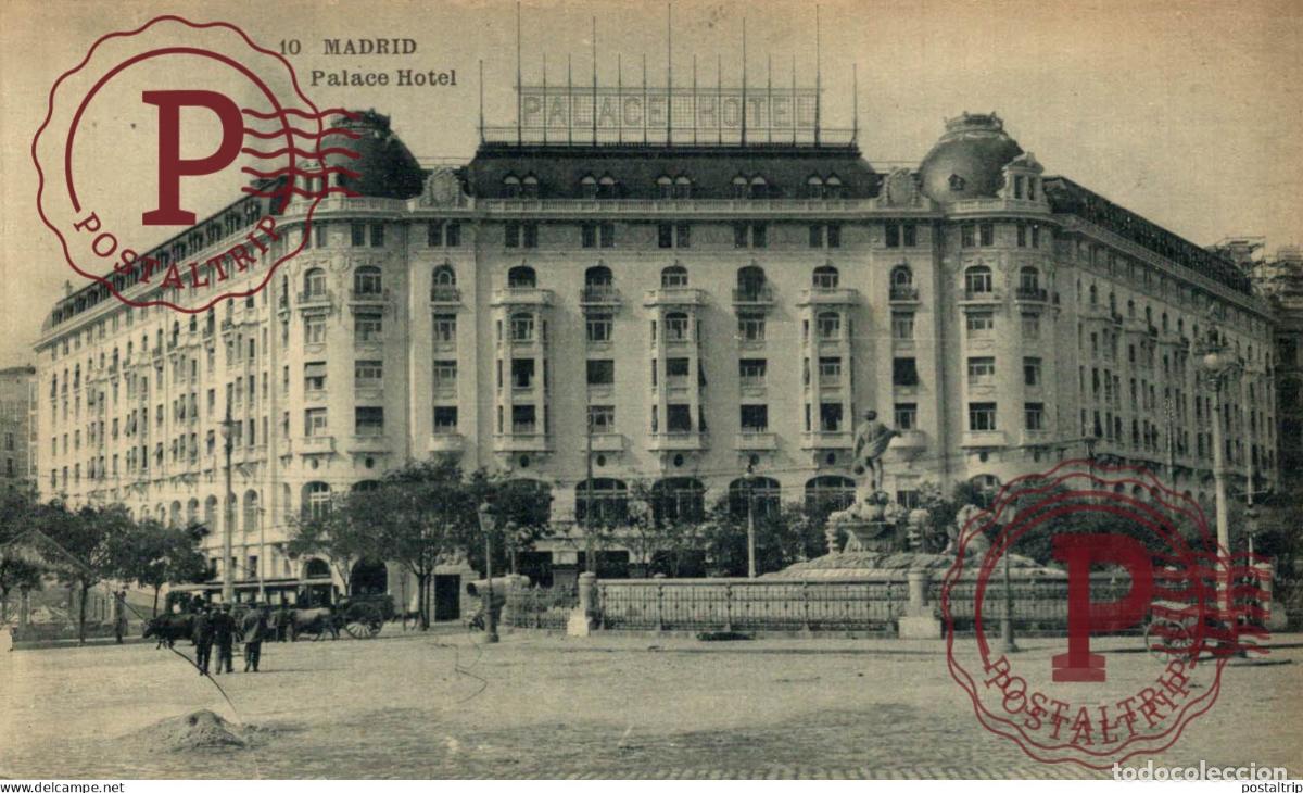 Postales: MADRID. PALACE HOTEL.