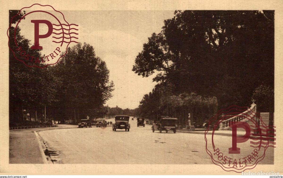 Postales: MADRID. EL RETIRO. PASEO DE COCHES.