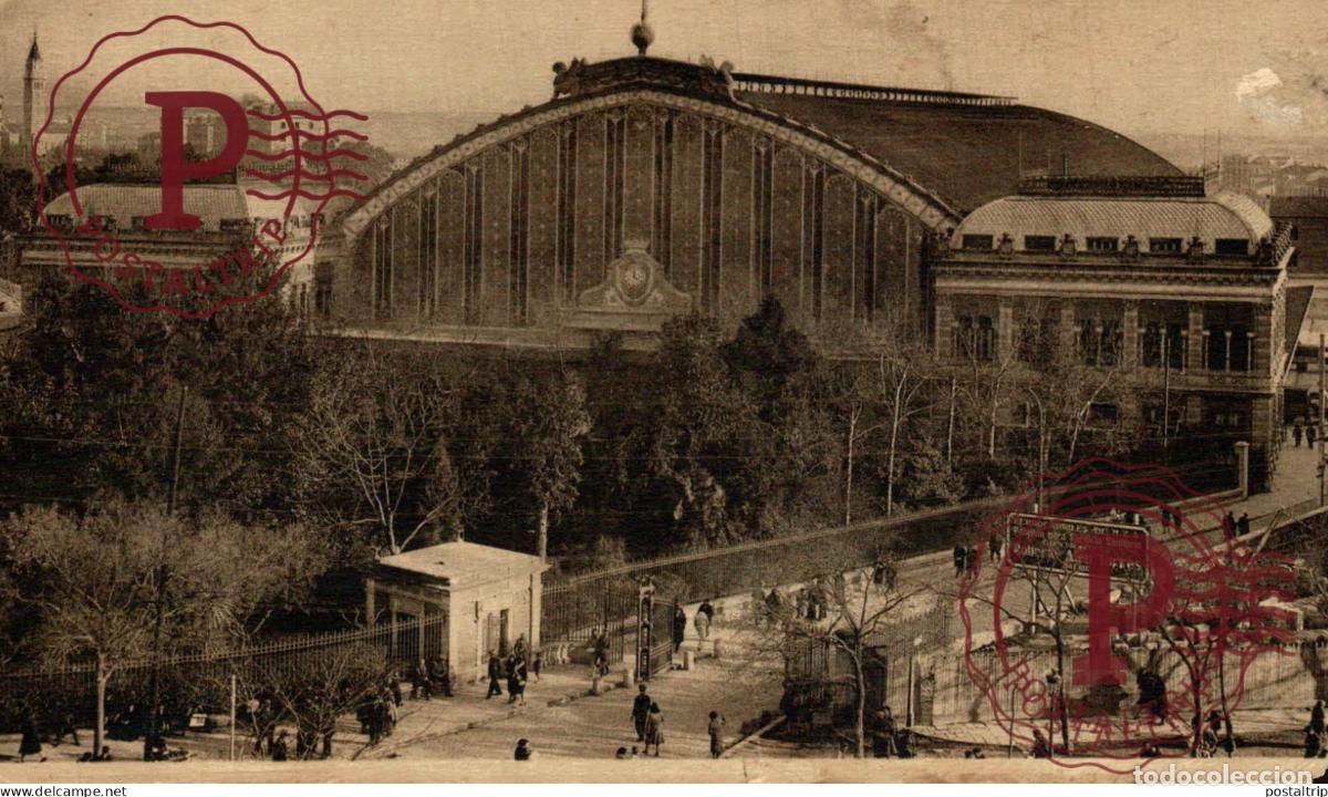 Postales: MADRID. LA RUTA DEL TURISTA. DA&Ntilde;ADA REVERSO.