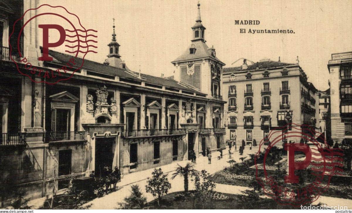 Postales: MADRID. EL AYUNTAMIENTO.