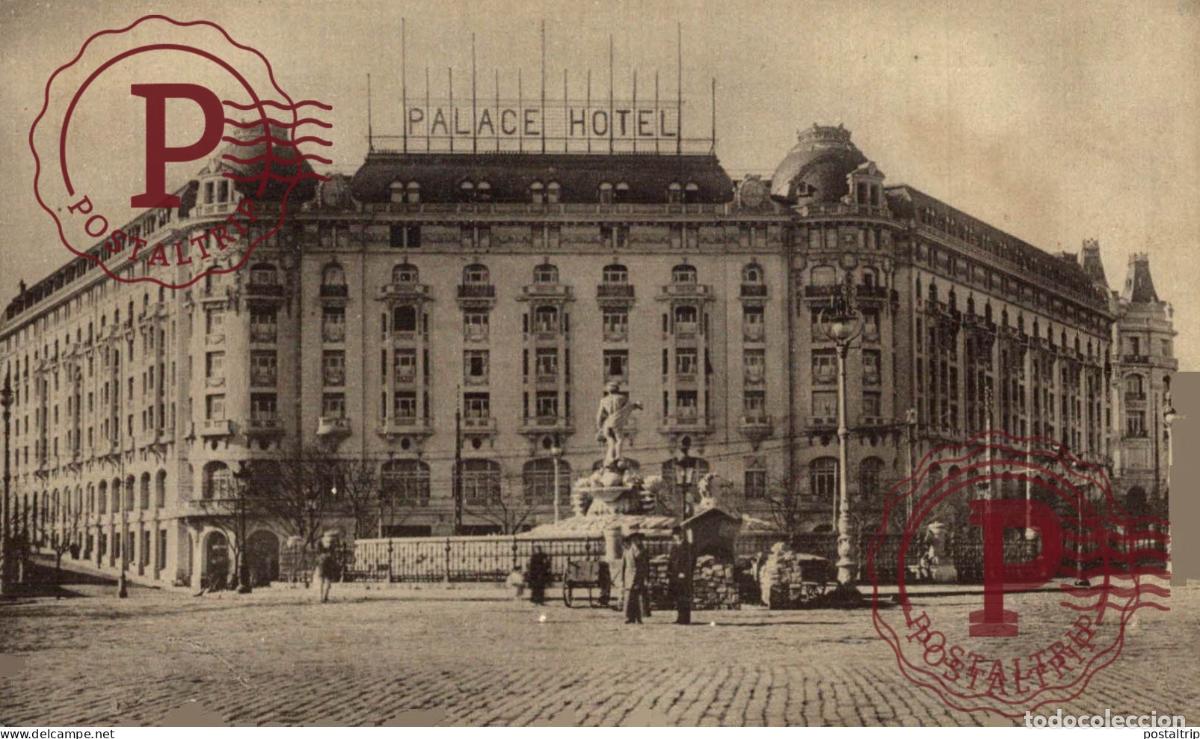Postales: MADRID. PALACE HOTEL.