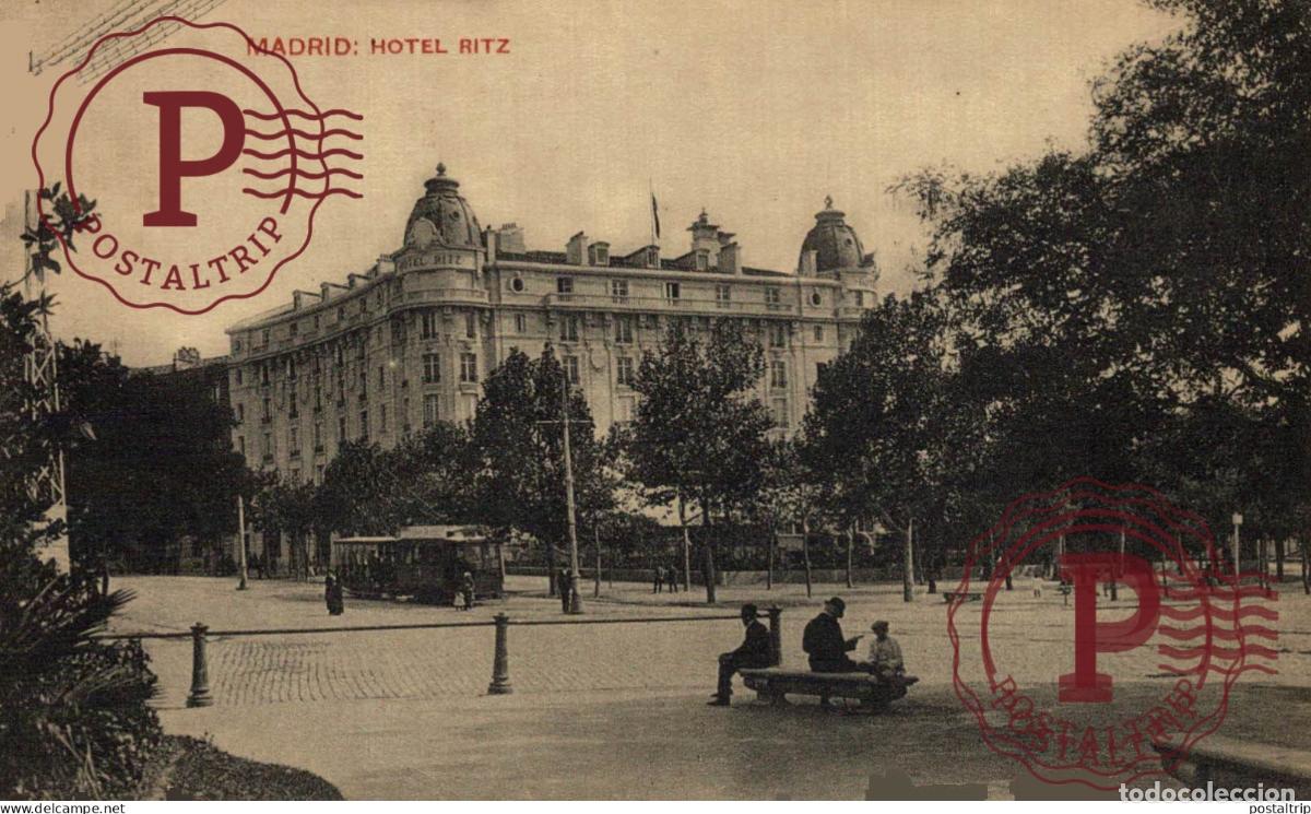 Postales: MADRID. SPAIN. HOTEL RITZ.