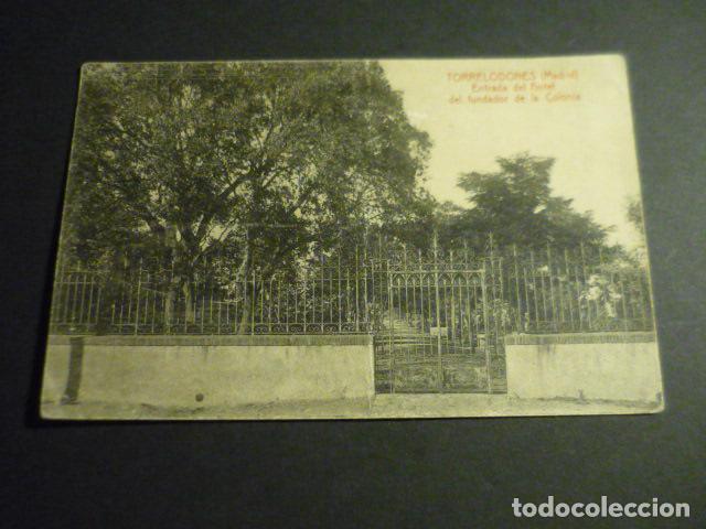 Postcards: TORRELODONES MADRID ENTRADA DEL HOTEL DEL FUNDADOR DE LA COLONIA