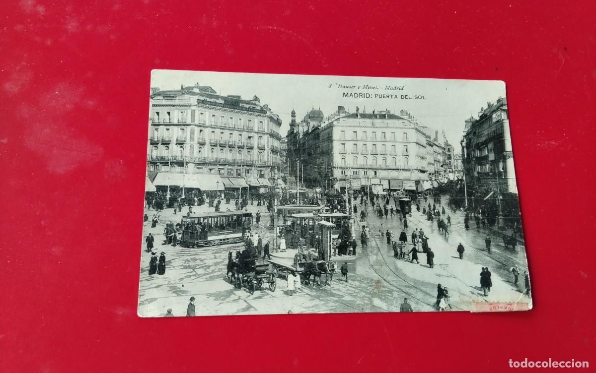 Postales: MADRID , POSTAL ANTIGUA , BLANCO Y NEGRO - Foto 2