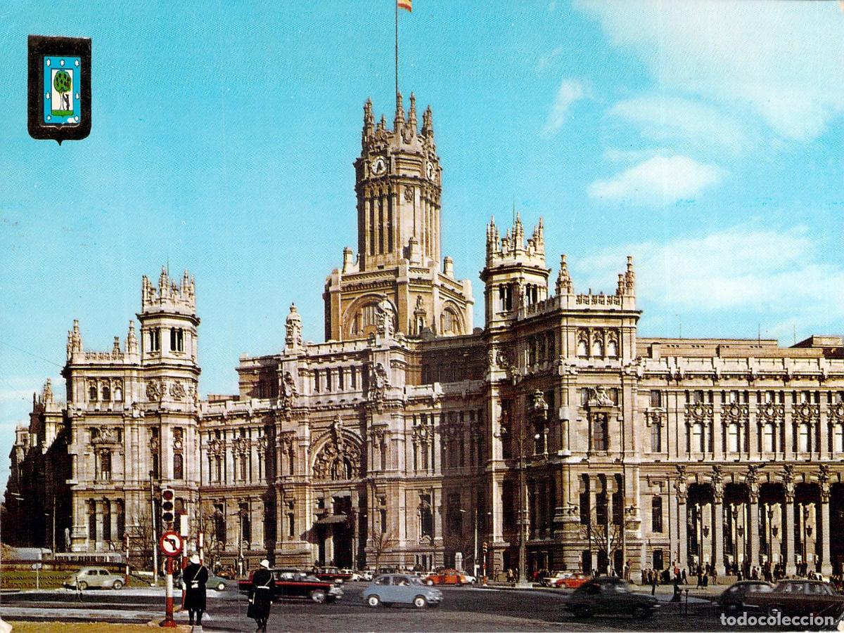 Postales: Postal del Palacio de Comunicaciones de Madrid - Foto 1