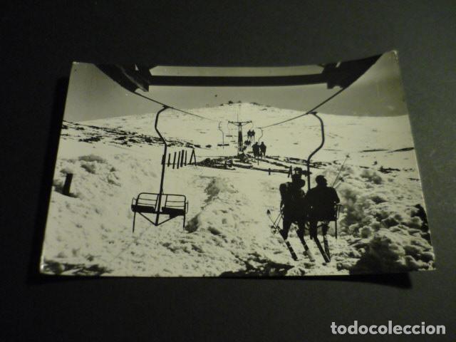 Postales: PUERTO DE NAVACERRADA MADRID EL TELESKI - Foto 1