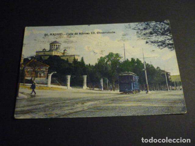 Postkarten: MADRID CALLE DE ALFONSO XII OBSERVATORIO