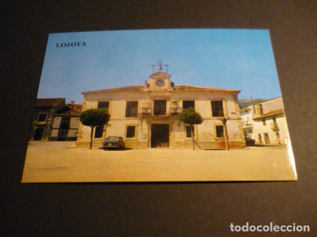 Postales: LOZOYA MADRID AYUNTAMIENTO