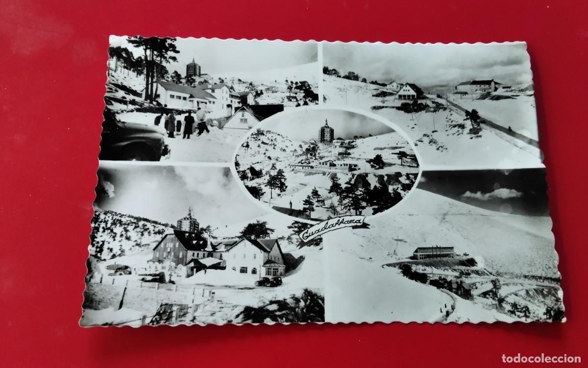 Postales: GUADARRAMA , POSTAL ANTIGUA , BLANCO Y NEGRO