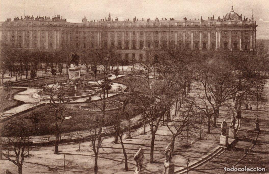 Postais: RARA POSTAL - MADRID - VISTA GENRAL DEL PALACIO REAL - GRAFOS