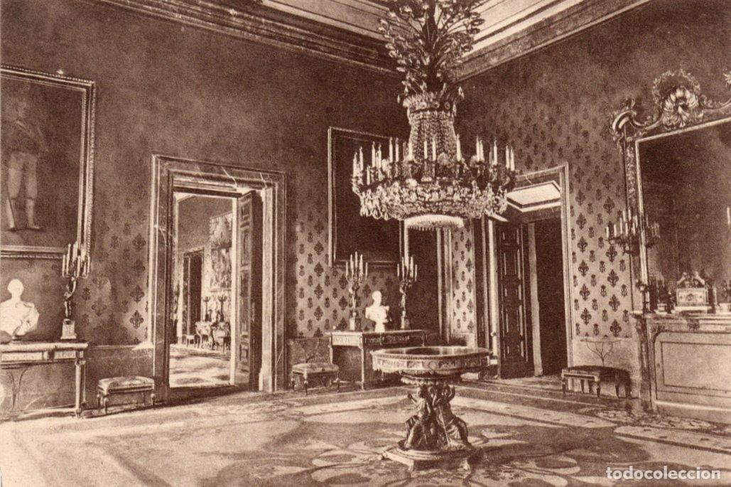 Postales: BONITA POSTAL - MADRID - PALACIO REAL - ANTECAMARA - GRAFOS