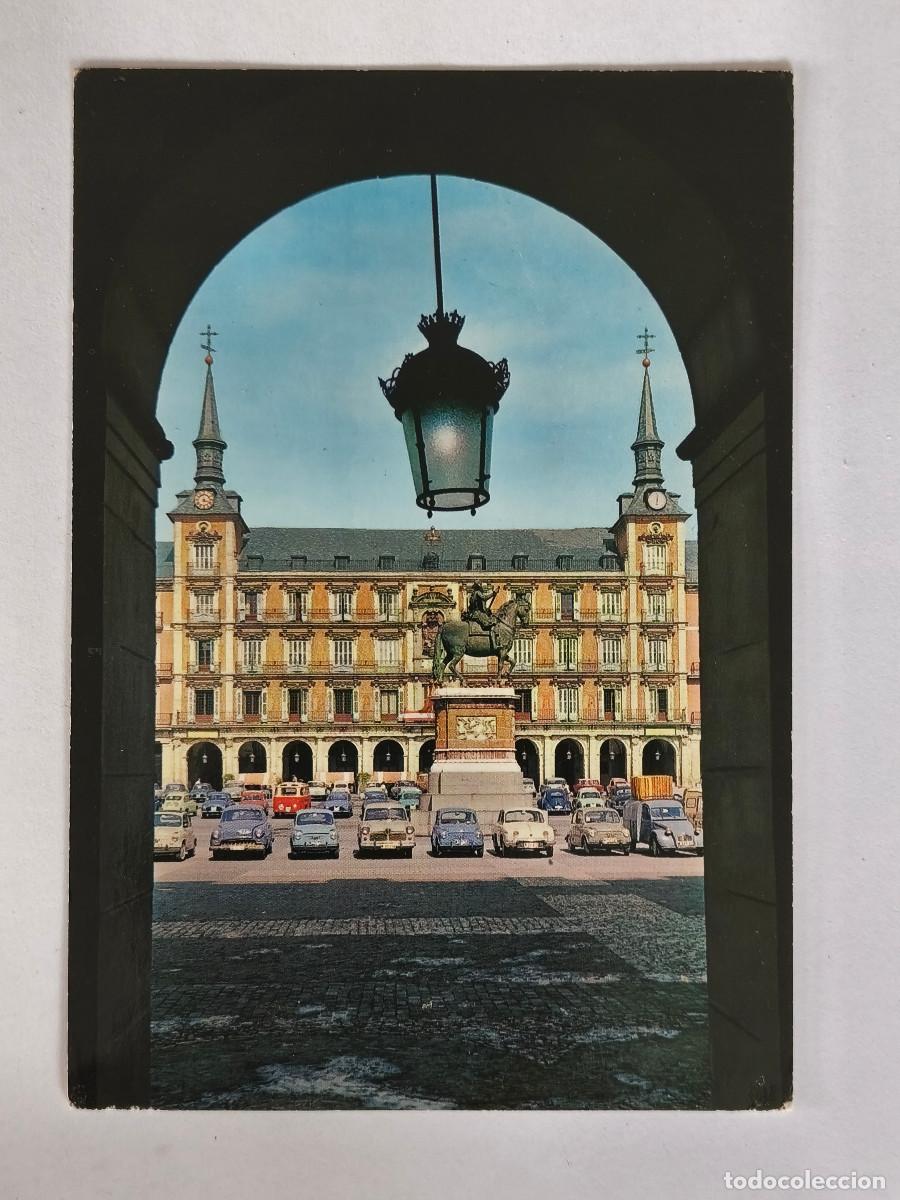 Postales: POSTAL ESCRITA - MADRID PLAZA MAYOR - Ed. Garcia Garrabella No 74