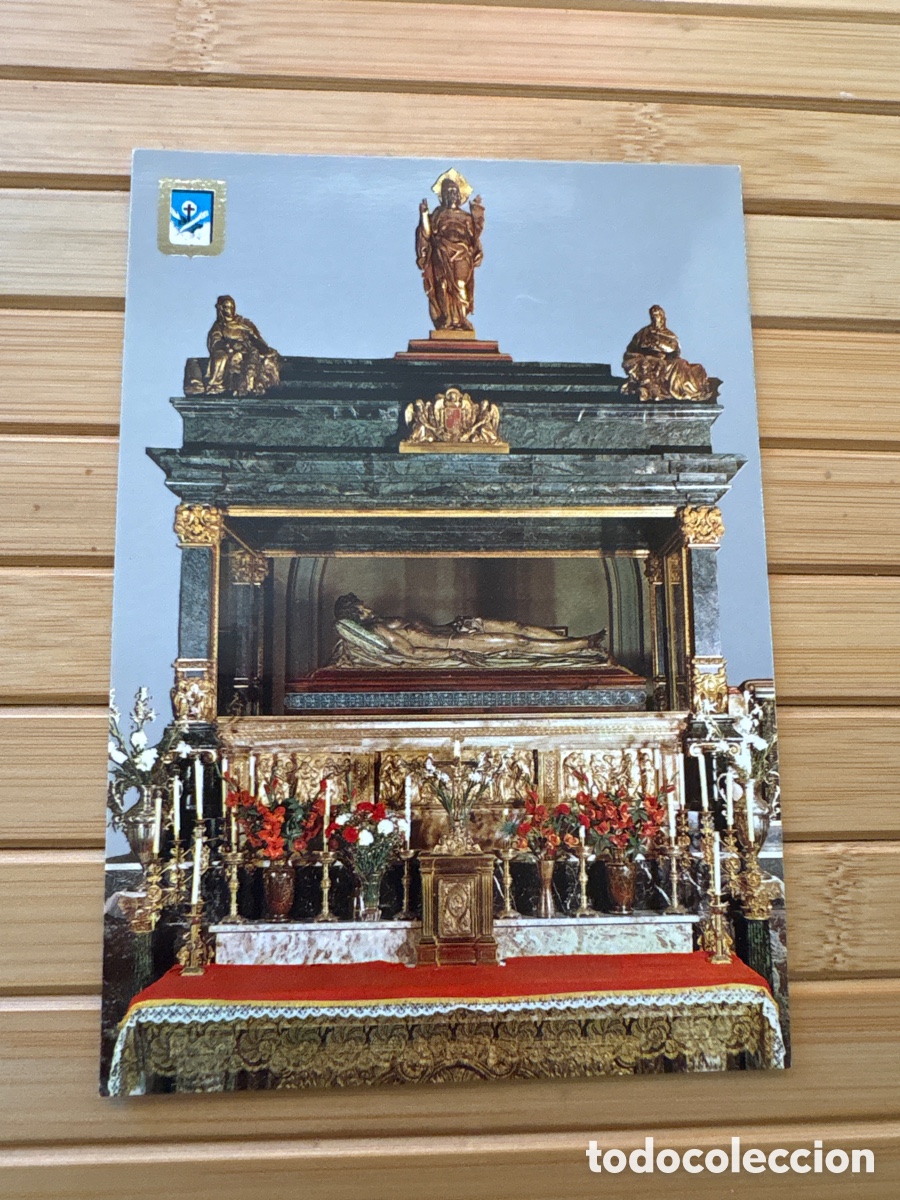Postales: N&ordm; 1 CONVENTO DE PP. CAPUCHINOS EL PARDO. CRISTO. EDICIONES FISA A&Ntilde;OS 60/70 POSTAL S/C. ASM