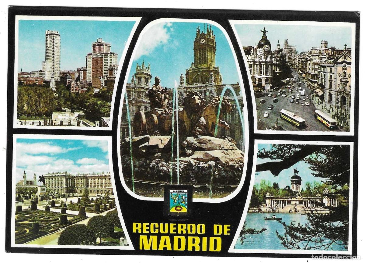 Postales: Postal Madrid, varias vistas. ref. 7-madrid176