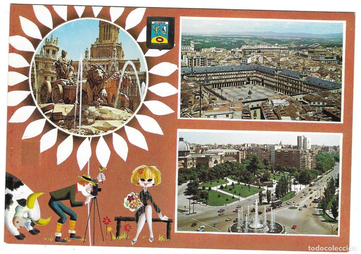 Postales: Postal Madrid. Varias vistas. ref. 7-madrid178