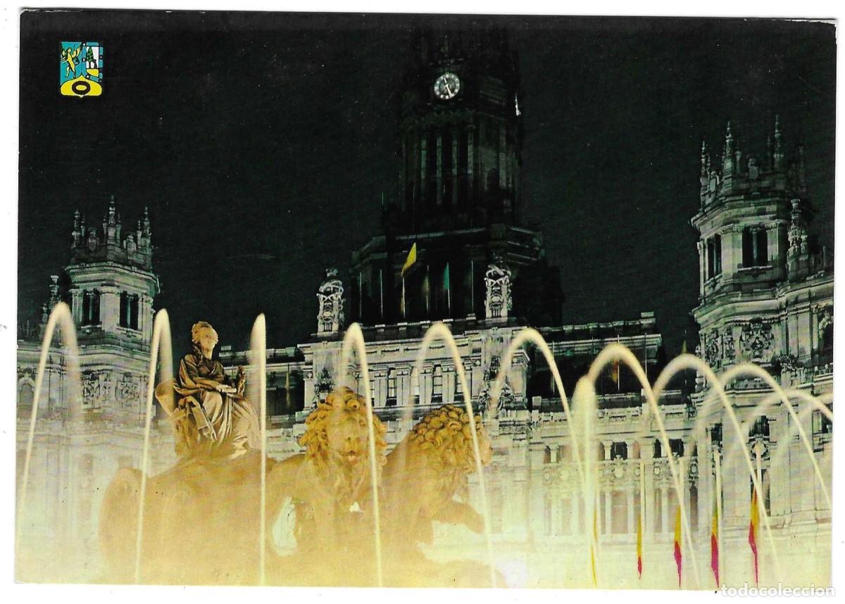 Postales: Postal Madrid. Cibeles y Palacio de Comunicaciones. ref. 7-madrid183